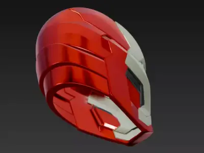 Iron Man Helmet 3d Model 3D model