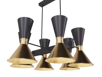 Chandeiler Dualight SKU 11538 Free 3D model