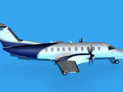 Embraer EMB120 Corporate 2 3D model
