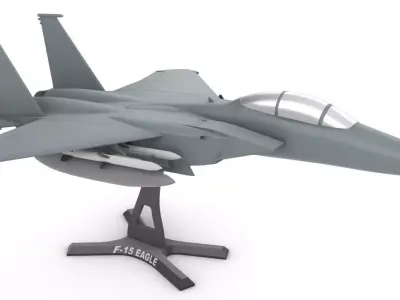 F-15 Eagle 3D print model