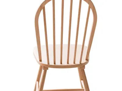 wood chair Free 3D model