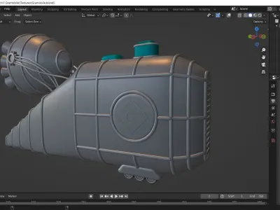 Grumobile toy camera 3D model
