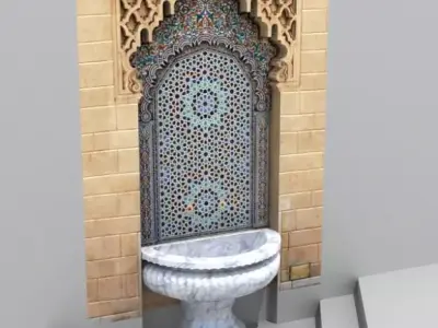 Fountain 05 3D model