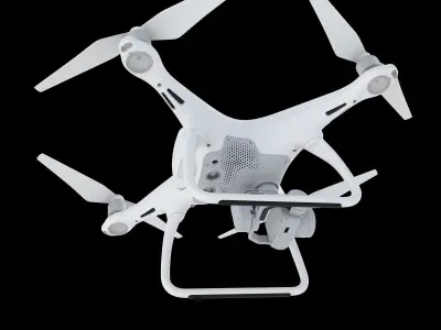DJI Phantom 4 3D model