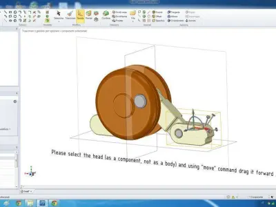 Creeping snail Free 3D model