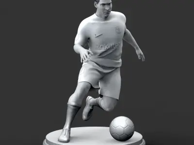FootBall Player 3D Printable Free Free 3D print model