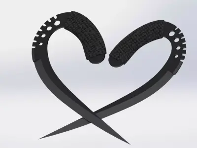 Chronicles Of Riddick Dagger Saber Claws Low-poly 3D model