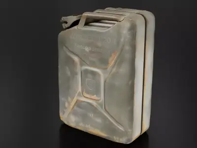 Military Fuel Can 06 3D print model