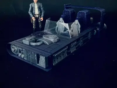 Han Solo Landspeeder 3D print model