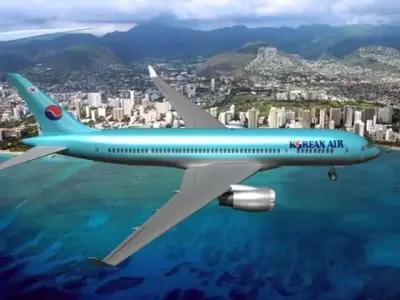 Boeing 787-8 Korean Airlines 3D model