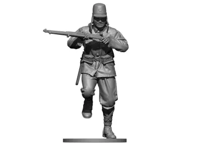 Japan soldier ww2 3D print model