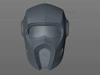 Star wars style scifi Helmet Free 3D model