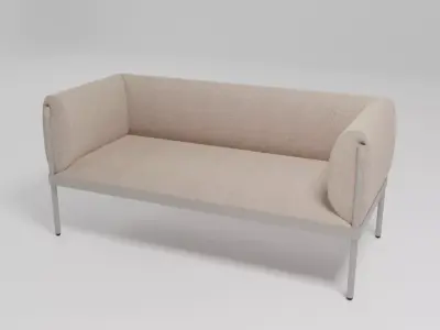 STILT - 2-seater fabric sofa - Free 3D model