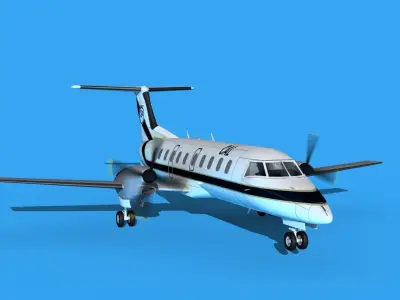 Embraer EMB120 CAL 3D model
