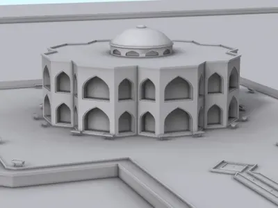 El Goli Mansion 3D model