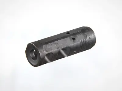 PROCOMP-762 Muzzle Brake Low-poly 3D model