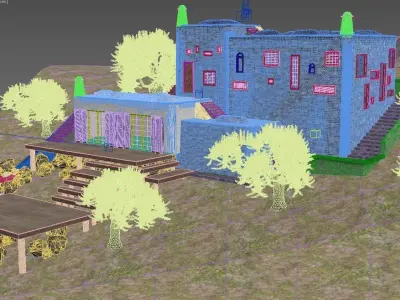 ANCIENT STONE BUILDING 3D model