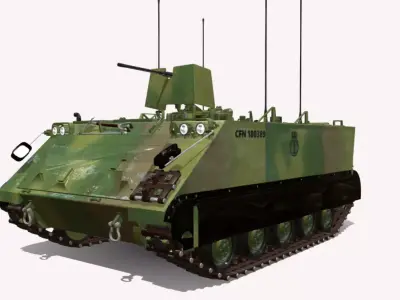 M113 CFN BR Low-poly 3D model