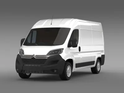 Citroen Relay Van L2H2 2017 3D model