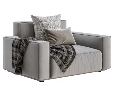 Arflex  Marechiaro Armchair Free 3D model
