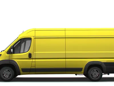 Opel e Movano Van L4H2 2024 3D model