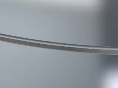 Katana sword Free low-poly 3D model