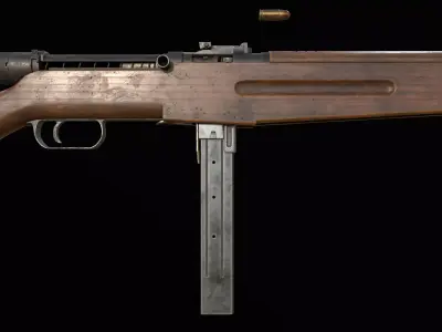 39M Danuvia  Low-poly 3D model