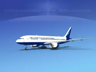 Boeing 787-8 Air Charter Intl 3D model