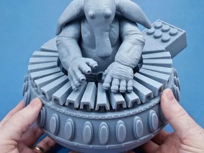 Max rebo 3D print model