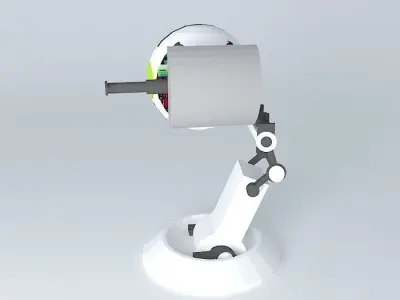 Aperture Science- Rocket Launching Turret (Portal) Free 3D model