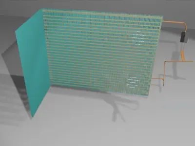 AC outdoor Free low-poly 3D model