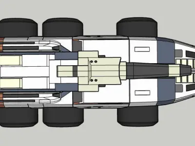 Mako MassEffect Low-poly 3D model