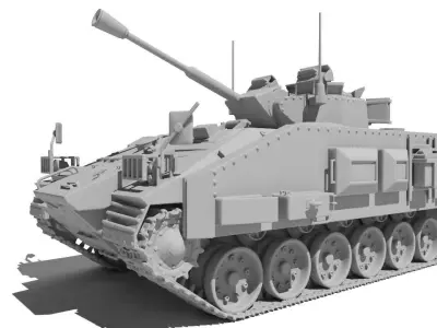 Tank for 3D print 3D print model