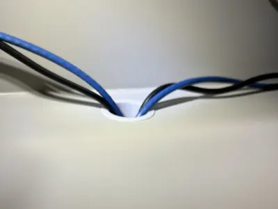 Desk Hole Cover Grommet - inch and one half Free 3D print model