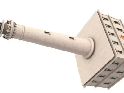 Faro Cabo de Palos 3D model