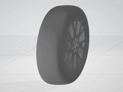 Blender Wheel Introduction 3D model