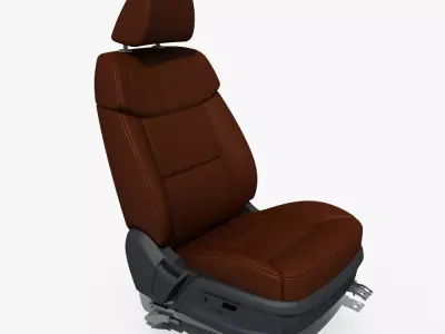 Car Seat Structure 3D model