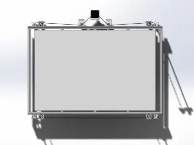 Large lifting mechanism 3D model