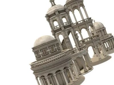 Rotunda 3D model