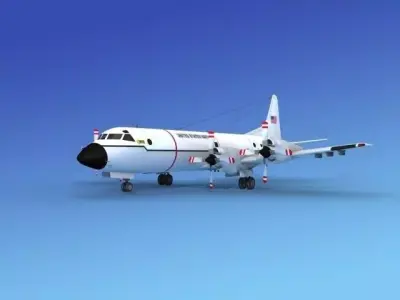 Lockheed P-3 Orion USN3 3D model