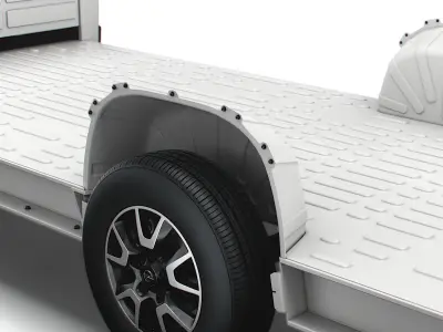 Opel Movano 3540 L4 platform cab 2022 3D model