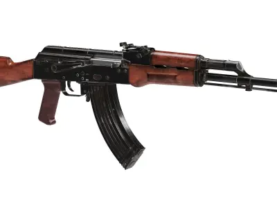 AKM Automatic Rifle 3D model