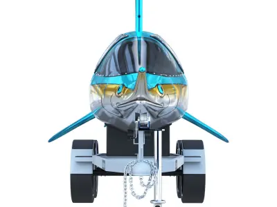 Jet Ski Seabreacher Salefish 3D model