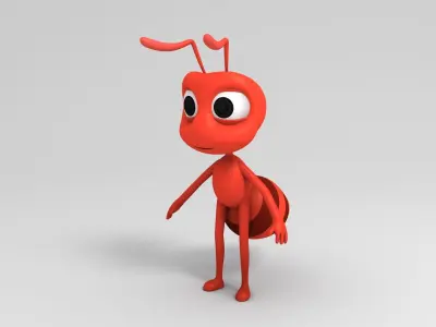 Ant Character 3D model