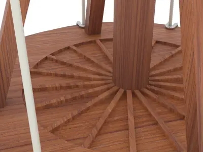 Leonardo Da Vincis Helicopter 3D model