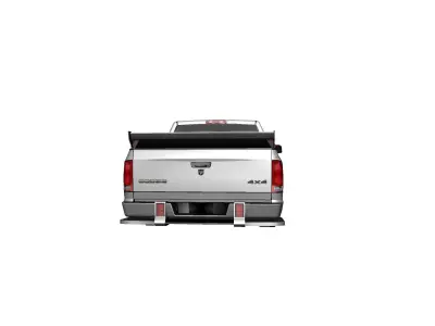 DODGE RAM 1500 SPORT 2003 Custom Low-poly 3D model