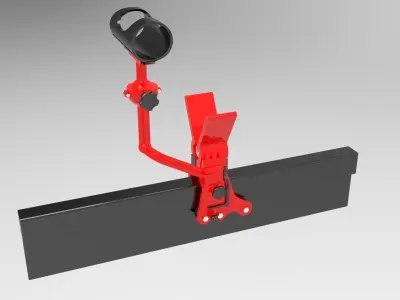 Fishing Rod Holder version 20 Free 3D model