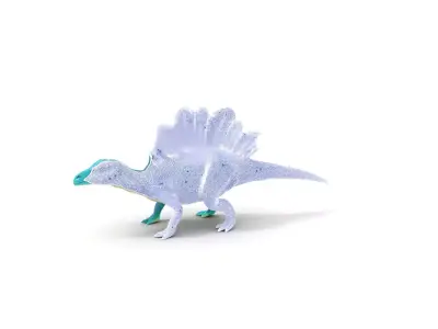 Teal Spinosaurus model pack Low-poly 3D model