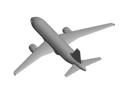 Airbus A319 3D model