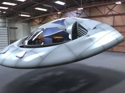 Spaya Personal Hovercraft 3D model